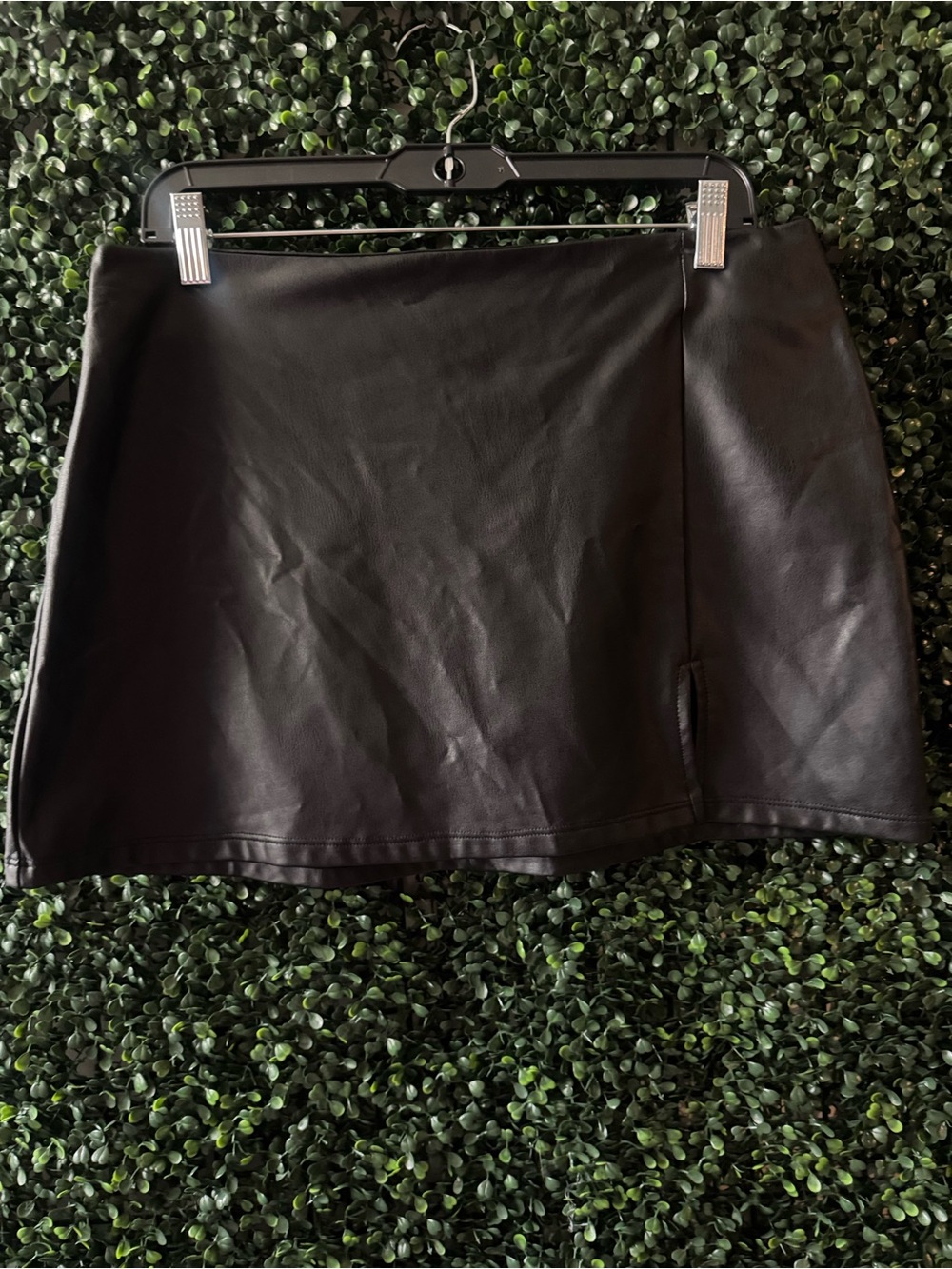 Altar'D STATE FAUX LEATHER MINI SKIRT